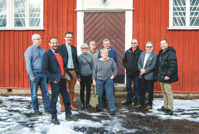 Centerkretsens årsmöte var den här gången förlagt till Åsbo skola.