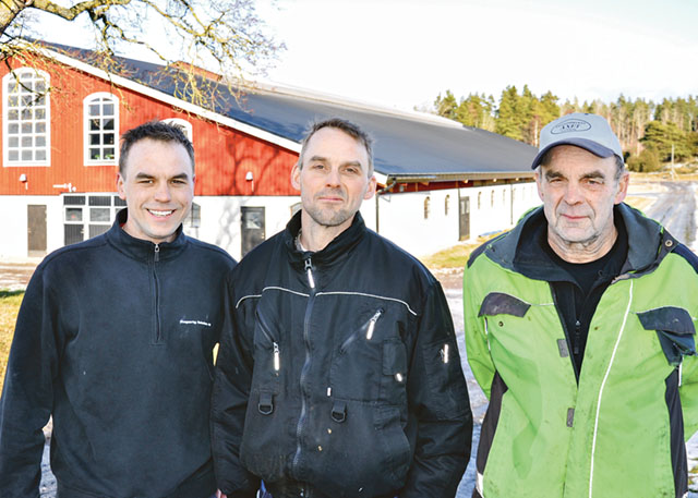 Peter, Tomas och Bengt-Åke driver Eneberga.