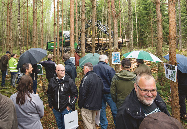 Stora Ensos skogsdag lockade drygt 300 värmländska skogsägare.