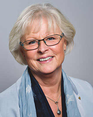 Astrid Brissman är ordförande i valberedningen för styrelsen i Länsförsäkringar Östgöta.. Bild: OSKAR LÜ? RÉ?N/Linköpings kommun